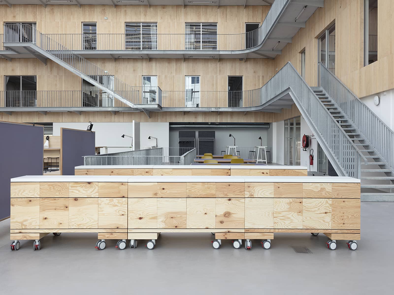 Photo d'architecture de l'école de design de Nantes Atlantique pour IDM